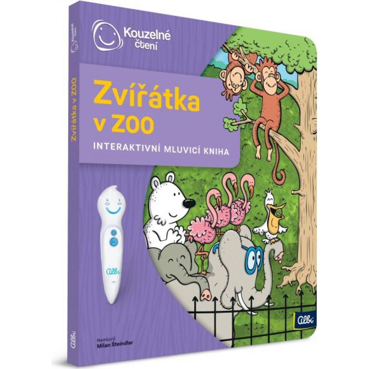 Albi Kouzelné čtení Kniha Zvířátka v ZOO