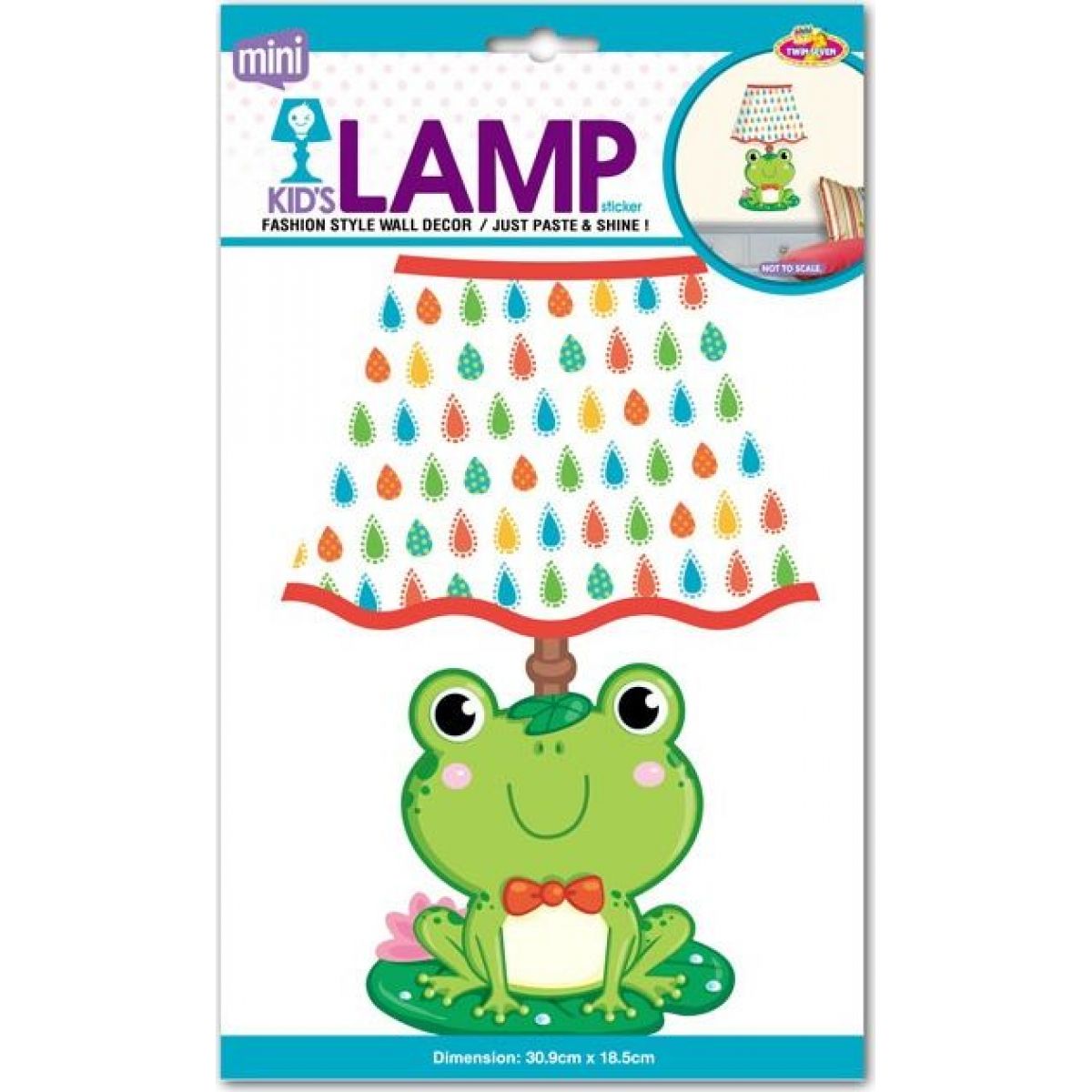 EPline Lampička na zeď Žabička