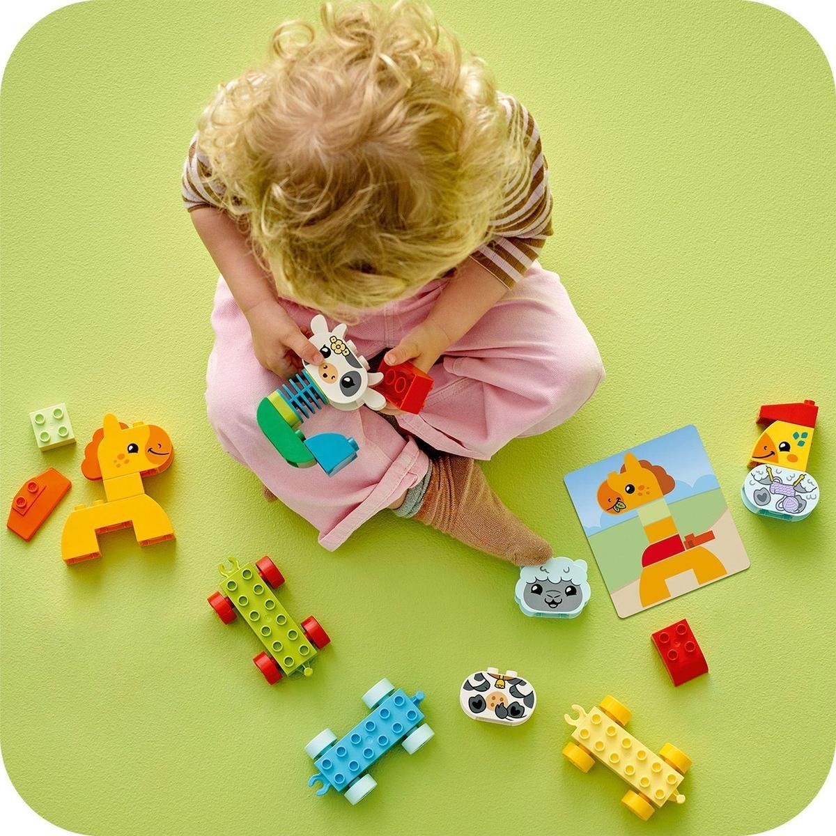 LEGO® DUPLO® 10412 Vláček se zvířátky