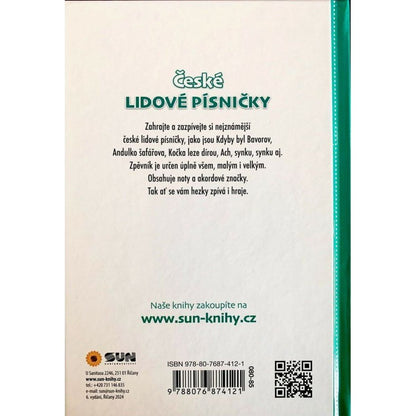 České lidové písničky Zábavný zpěvník pro kluky a holčičky