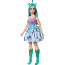 Mattel Barbie Pohádková víla jednorožec - fialová