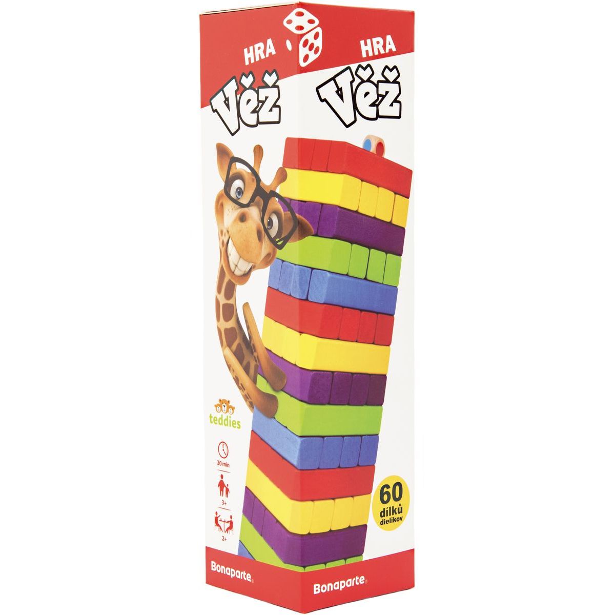 Bonaparte hra Věž 60 ks