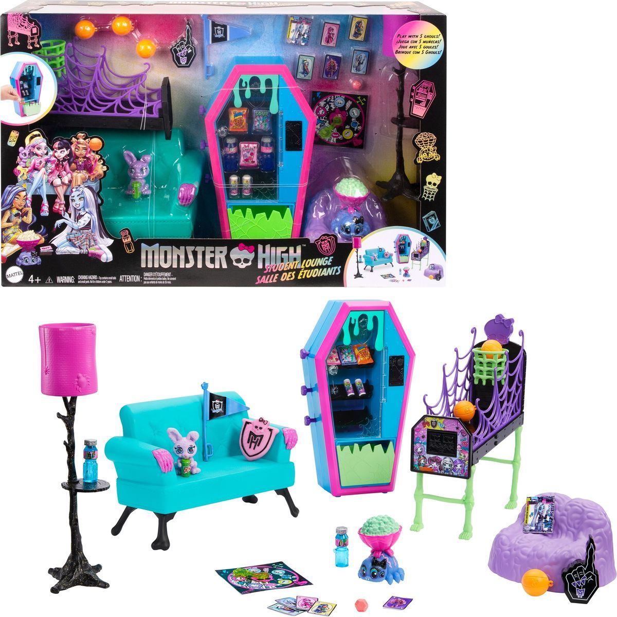 Mattel Monster High strašidelná studovna monsterek