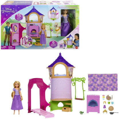 Mattel Hrací sada Věž s panenkou Popelka a princ - Poškozený obal