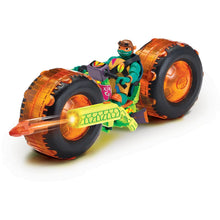 Teenage Mutant Ninja Turtles motorka s figurkou Michelangelo