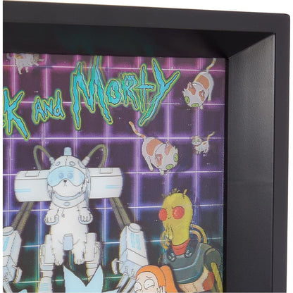 3D obraz Ricky a Morty