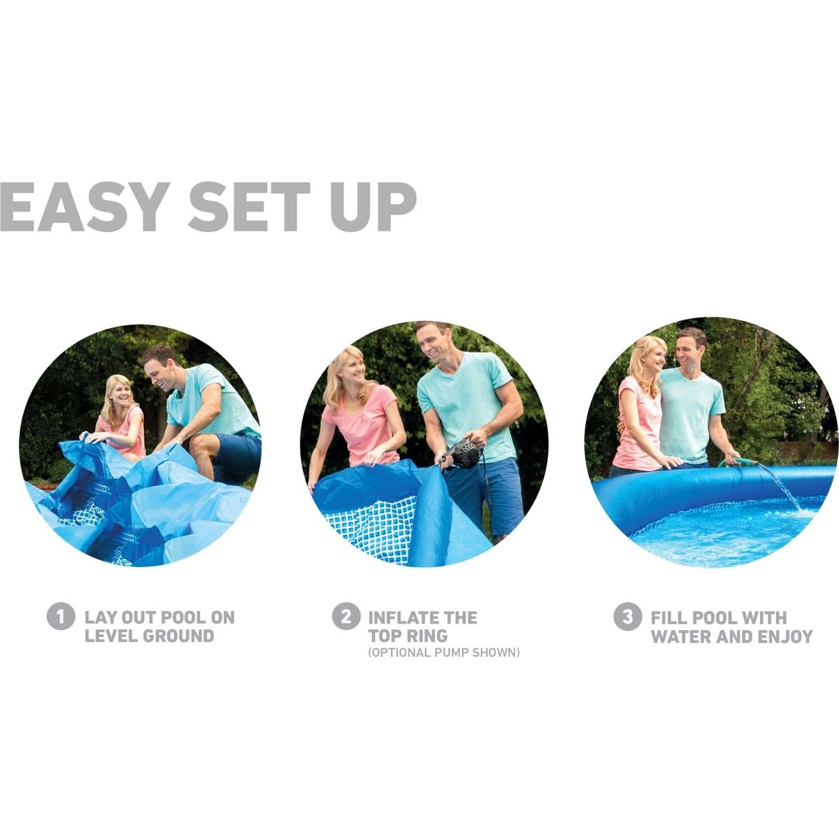 Intex 28143 Easy set Bazén 396 x 84 cm