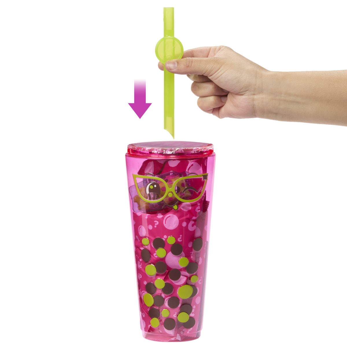 Barbie Pop Reveal Barbie bubble tea ovocné potěšení