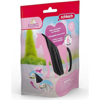 Schleich 42649 Černé doplňky na ocas a hřívu