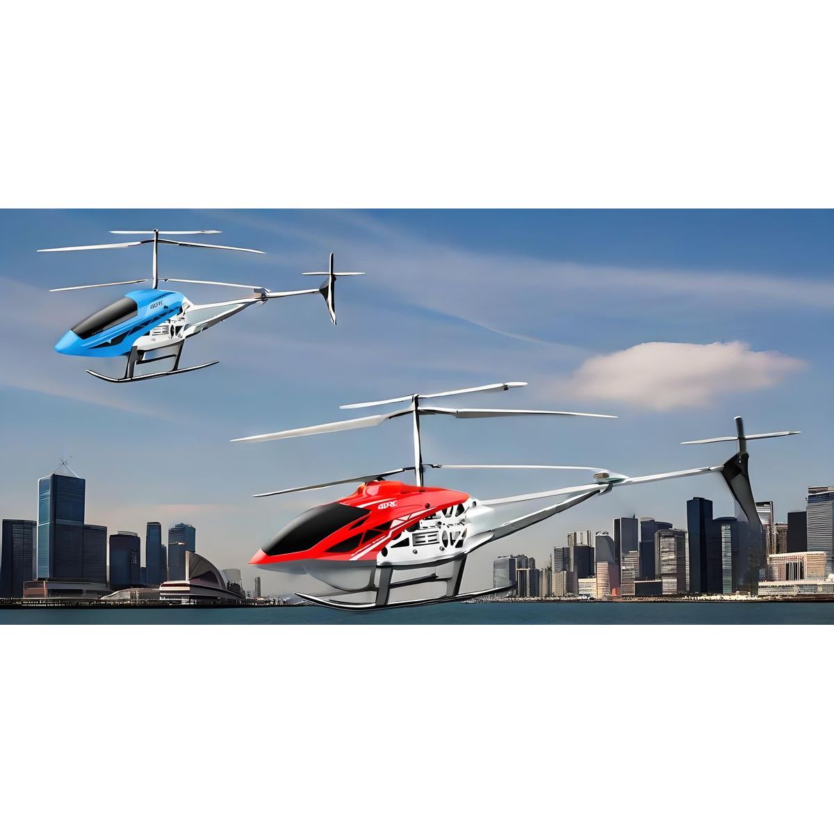 Sparkys RC Vrtulník M4 s kamerou modrý