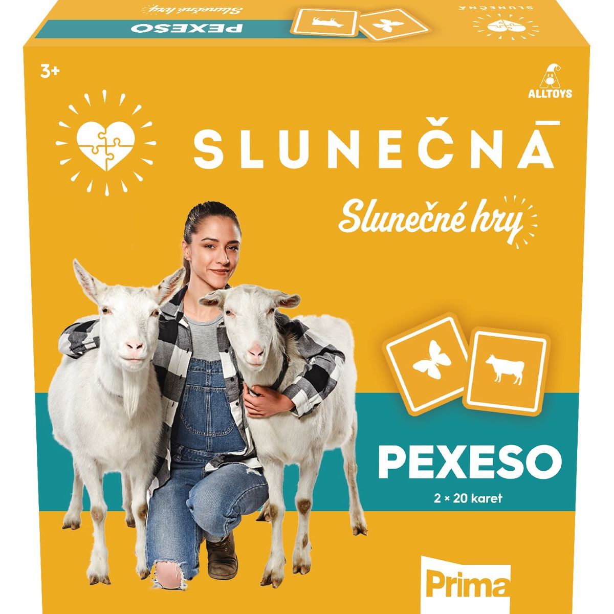 Slunečná Pexeso 2 x 20 karet