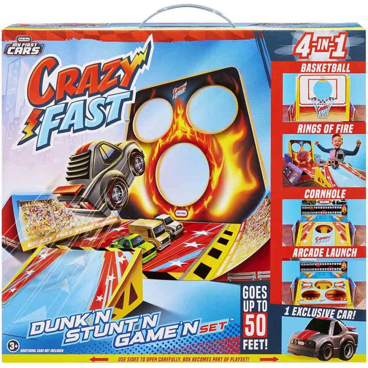 Little Tikes Crazy Fast Hrací set 4 v 1