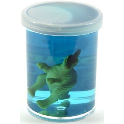 Sliz - hmota 80 g dinosaurus 6 cm - fialový