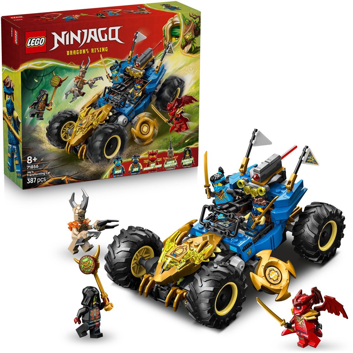 LEGO® 71856 Jay a jeho transformační auto