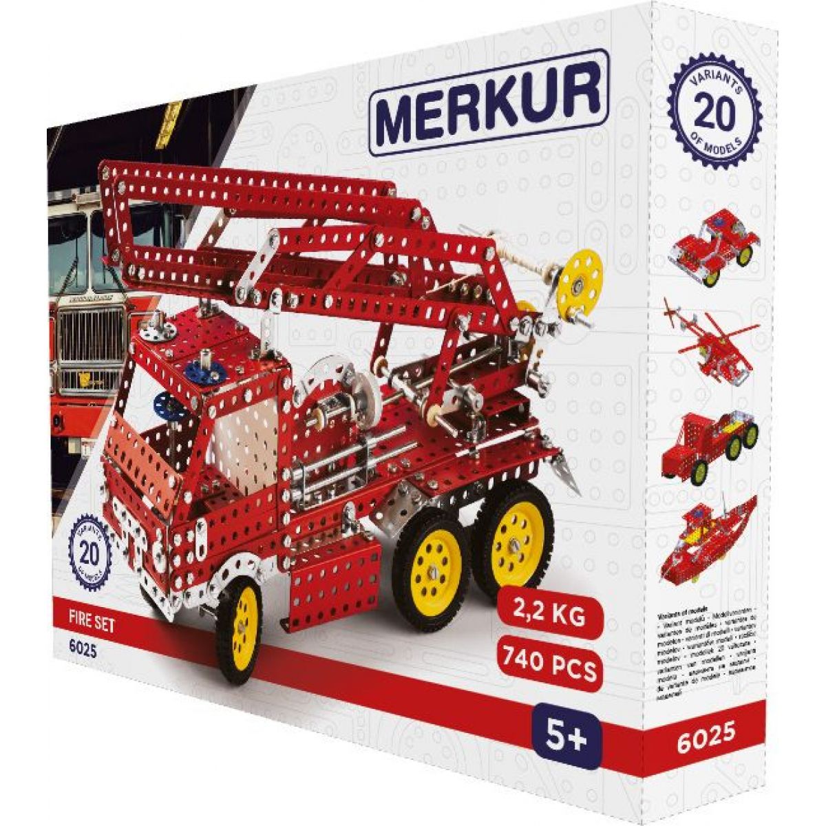 Merkur Fire Set, 740 dílů