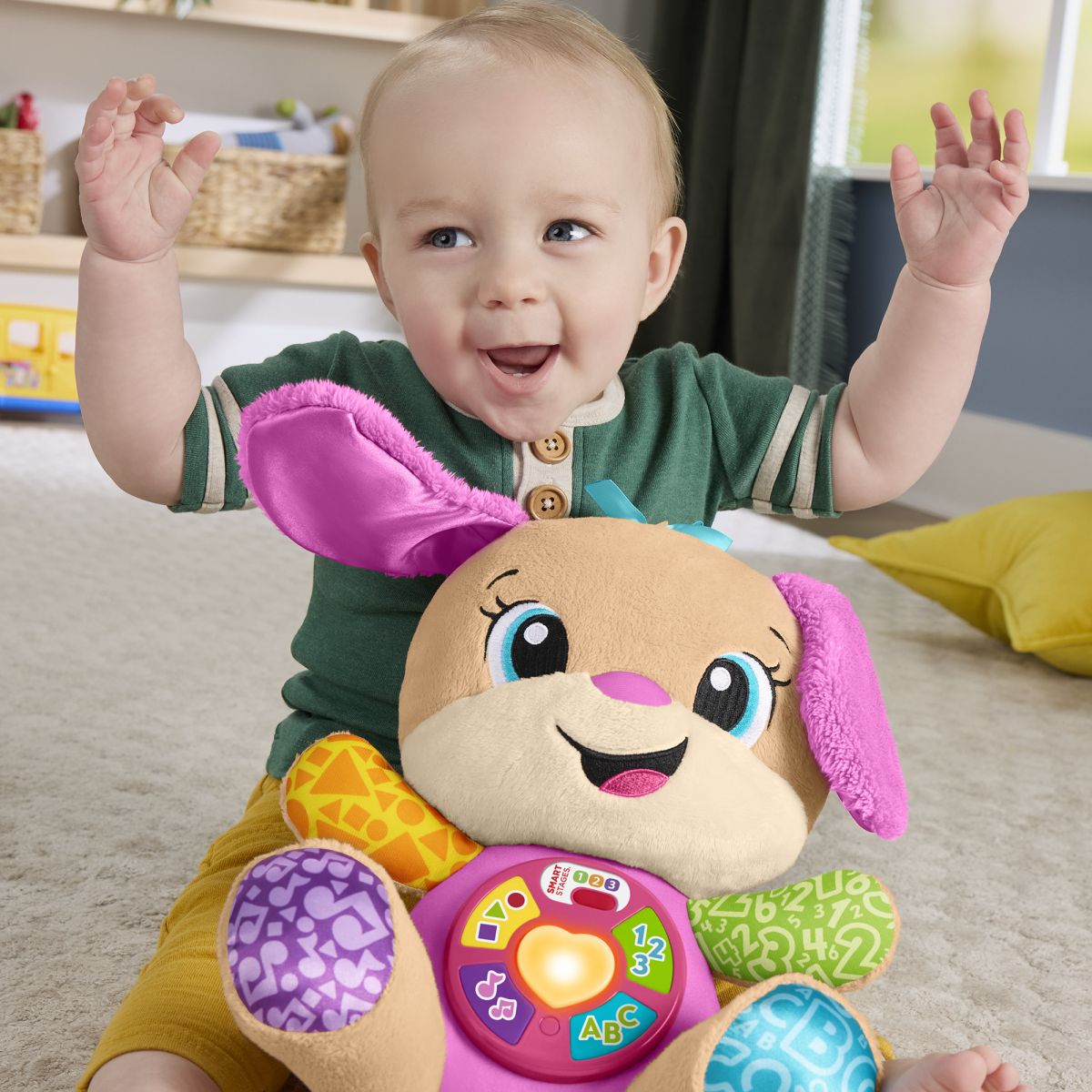 Fisher-Price Smart Stages mluvící pejskova sestřička CZ,SK,ENG,HU,PL