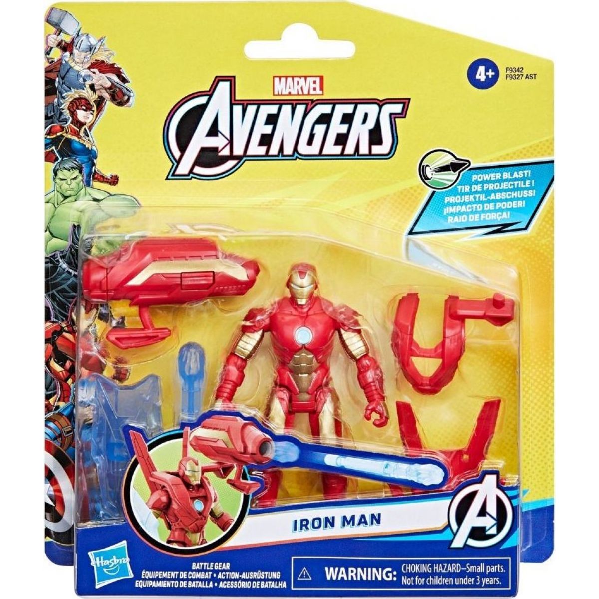 Hasbro Avengers Battle Gear Iron Man figurka