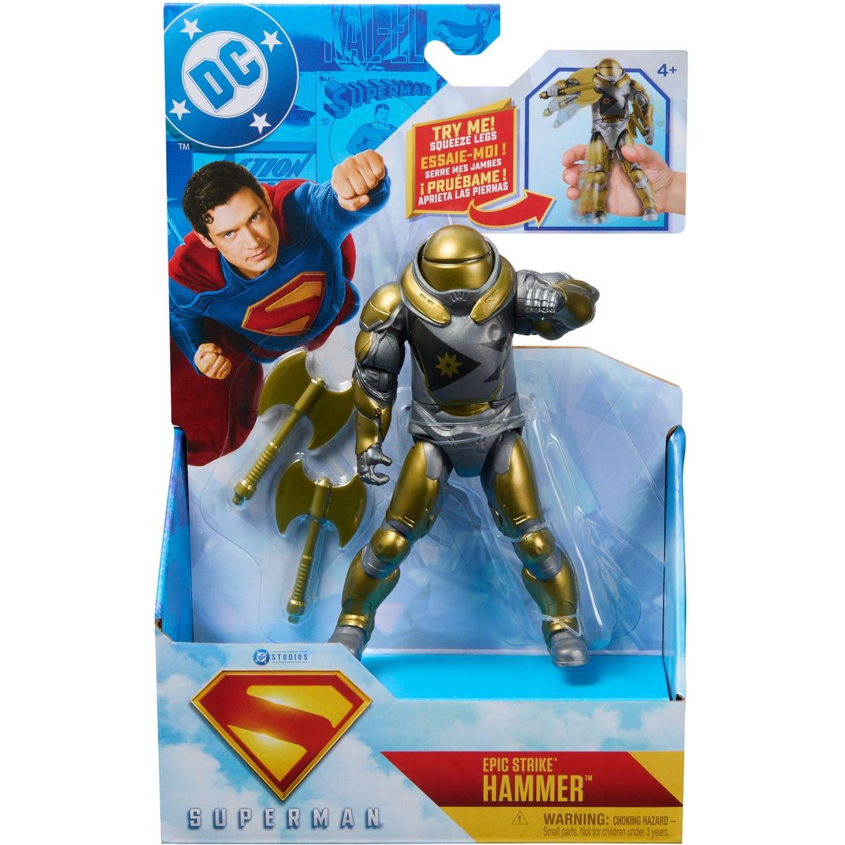 Superman film figurka 15 cm s akčním pohybem Hammer