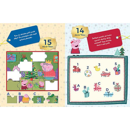 Jiri Models Vánoční aktivity se samolepkami do oken Peppa