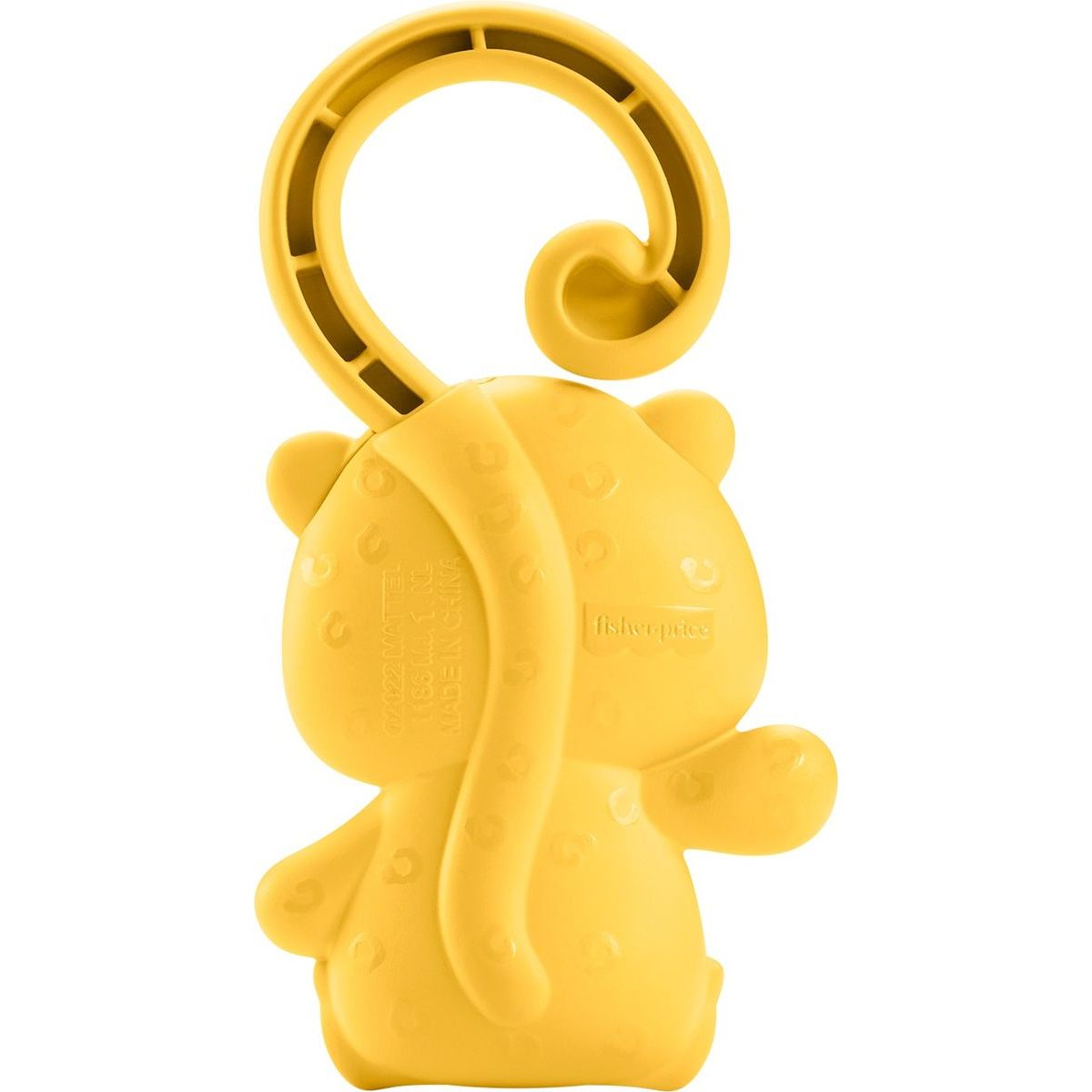Fisher-Price zvířecí chrastítka 13 cm medvídek žlutý