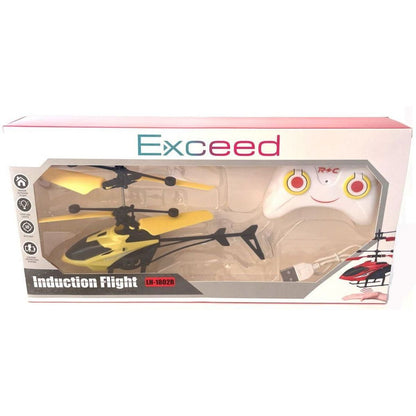 Alltoys RC Helikoptéra 17 cm žlutá