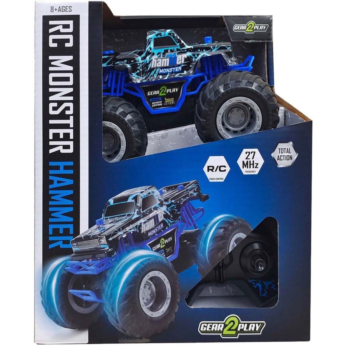 Alltoys RC auto Monster Hammer  Flames