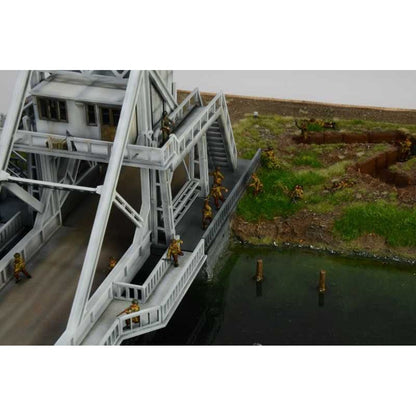 Italeri Model Kit diorama 6194 Pegasus Bridge Airborne Assault 1:72