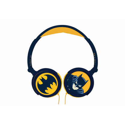 Lexibook Skládací drátová sluchátka Batman s limitem hlasitosti