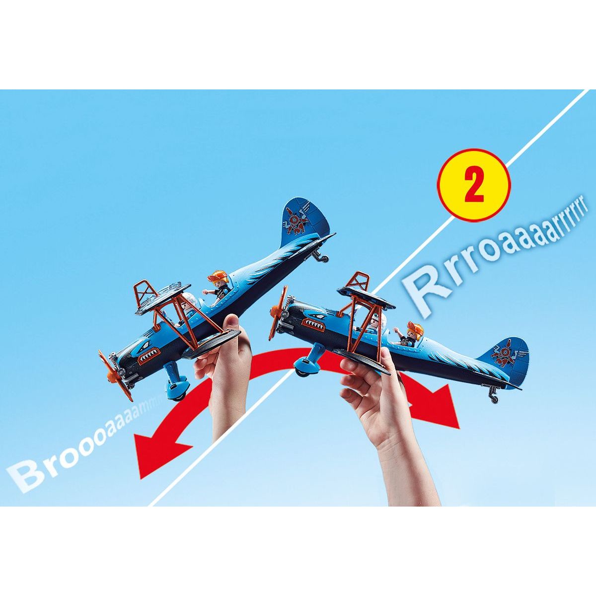 PLAYMOBIL® 70831 Air Stuntshow Dvouplošník Fénix