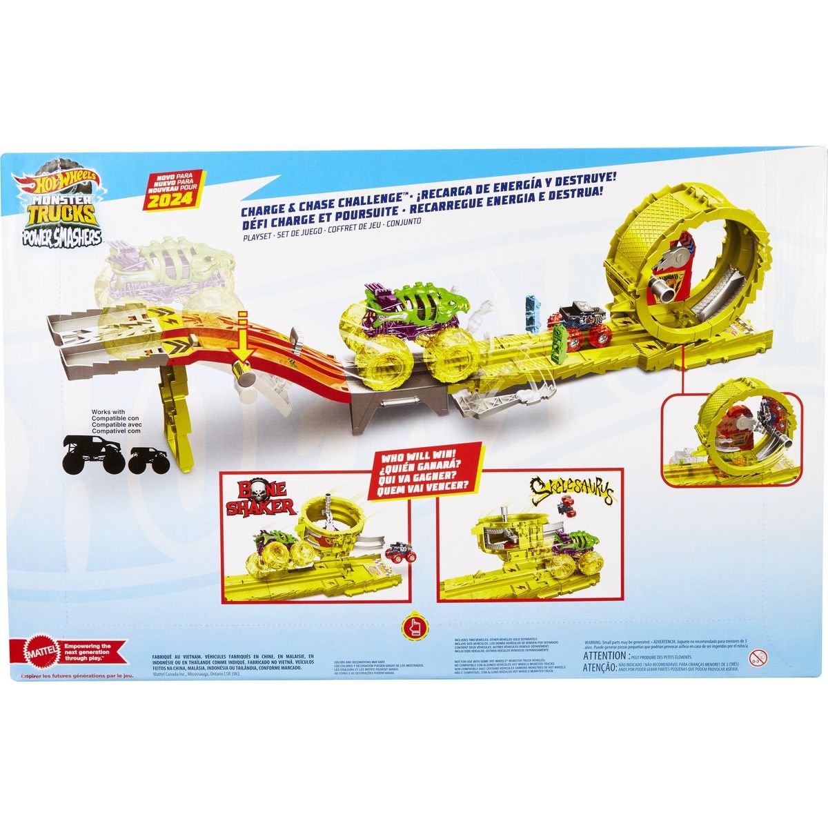Hot Wheels Monster Trucks Power Smashers dráha masivní destrukce
