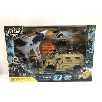 Alltoys Velká vojenská sada stíhačka