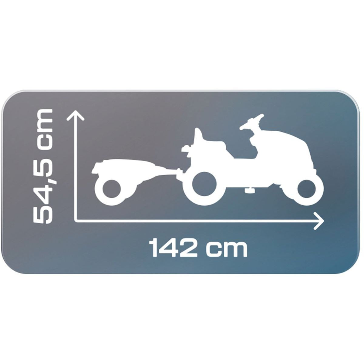 Smoby Šlapací traktor Farmer XL zelený s vozíkem 710130