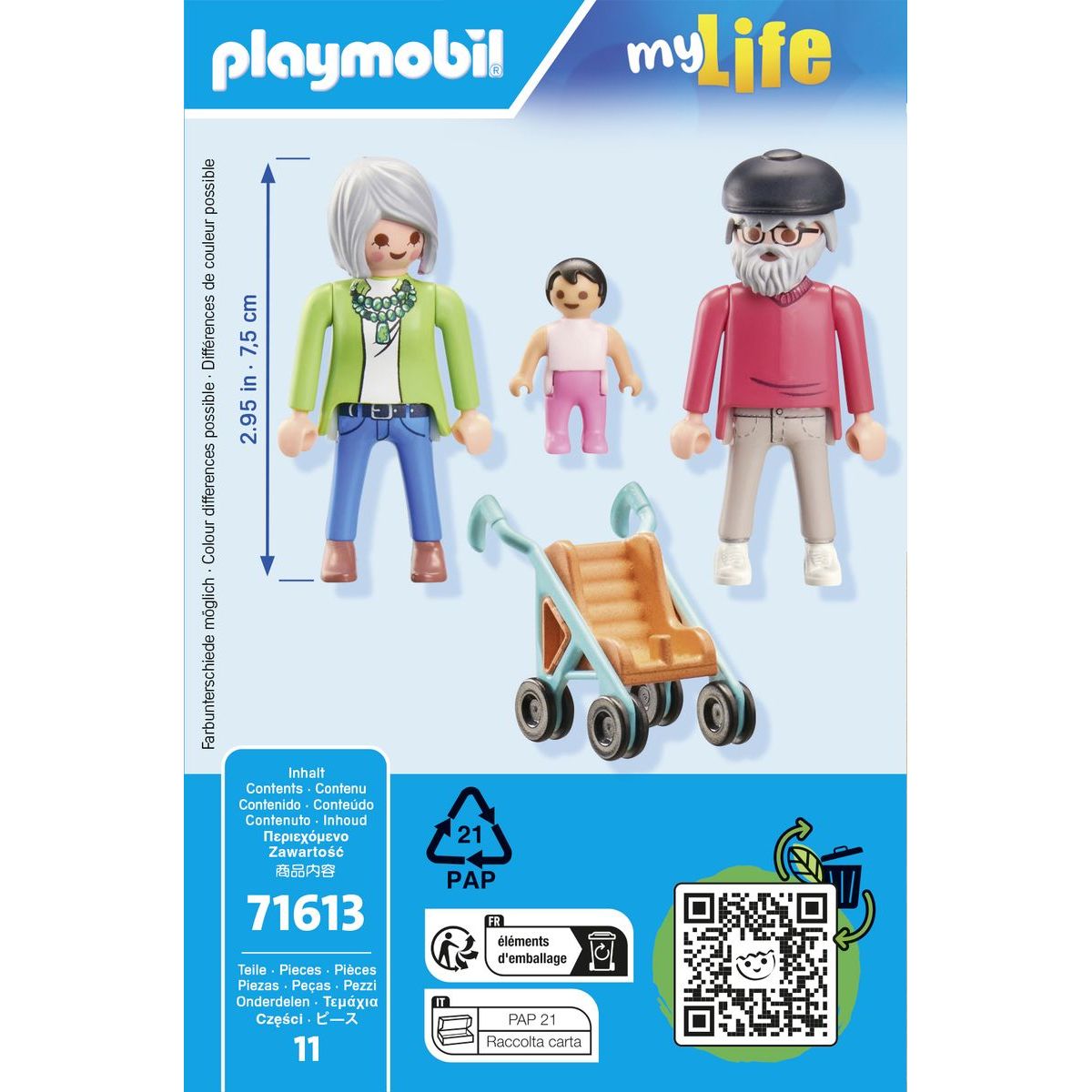 PLAYMOBIL® 71613 Prarodiče s miminkem