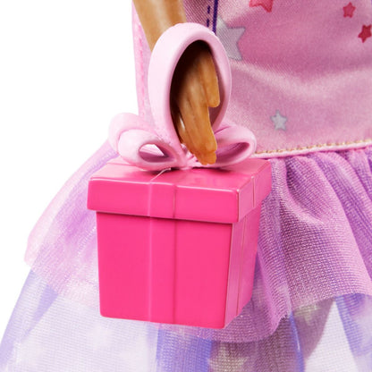 Mattel Moje první Barbie panenka Den a noc růžová 34 cm