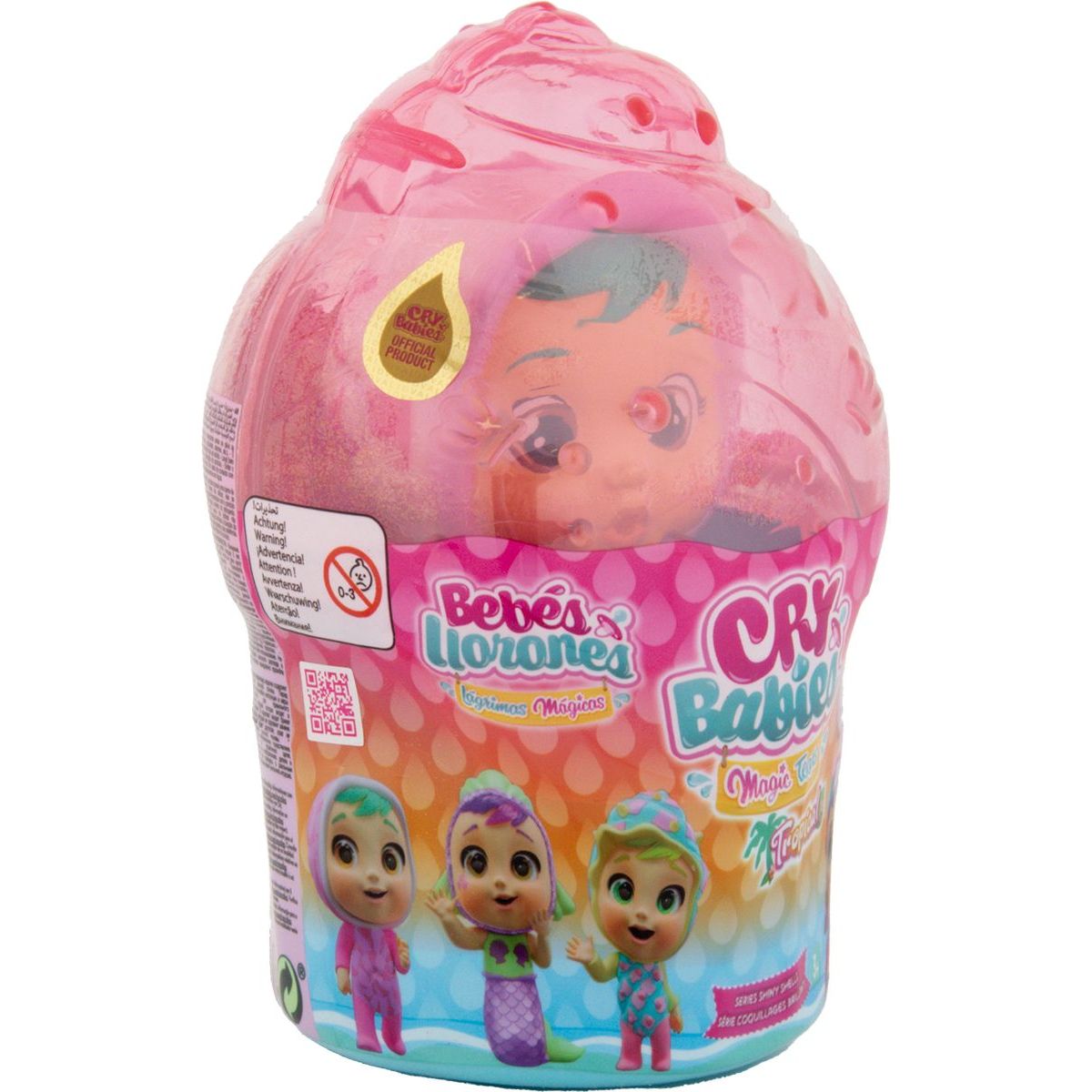 Cry Babies Magic Tears Shiny Shells panenka Shelly