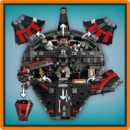 LEGO® Star Wars™ 75389 Temný Falcon - Poškozený obal