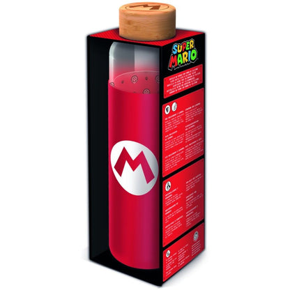 Stor Super Mario Skleněná láhev s návlekem 585 ml