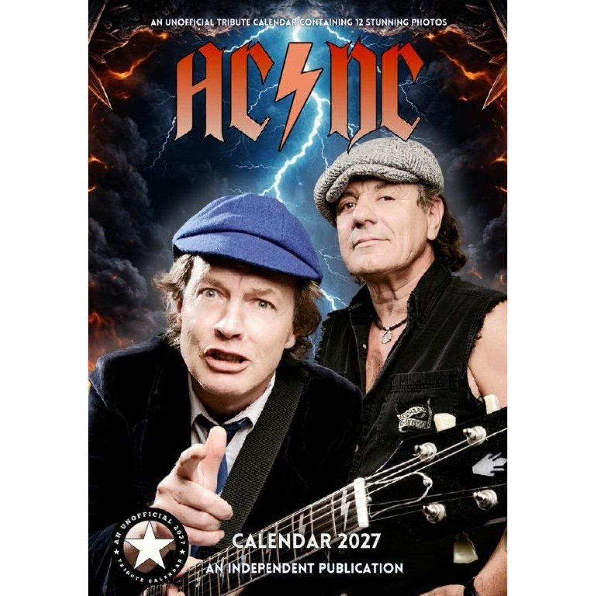 Kalendář 2027 - AC DC