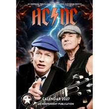 Kalendář 2027 - AC DC