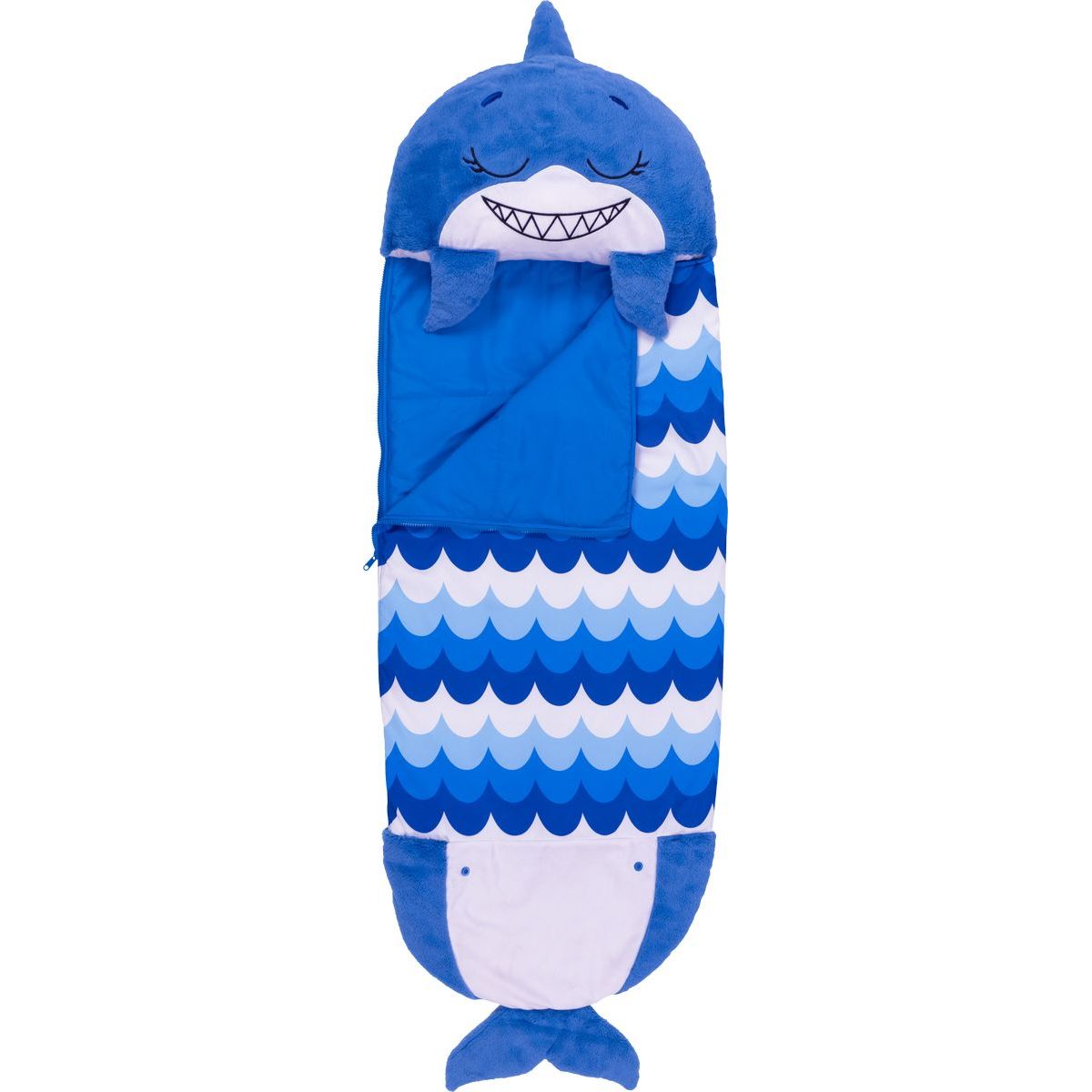 Happy Nappers spacáček usínáček modrý žralok Sandal 135 cm