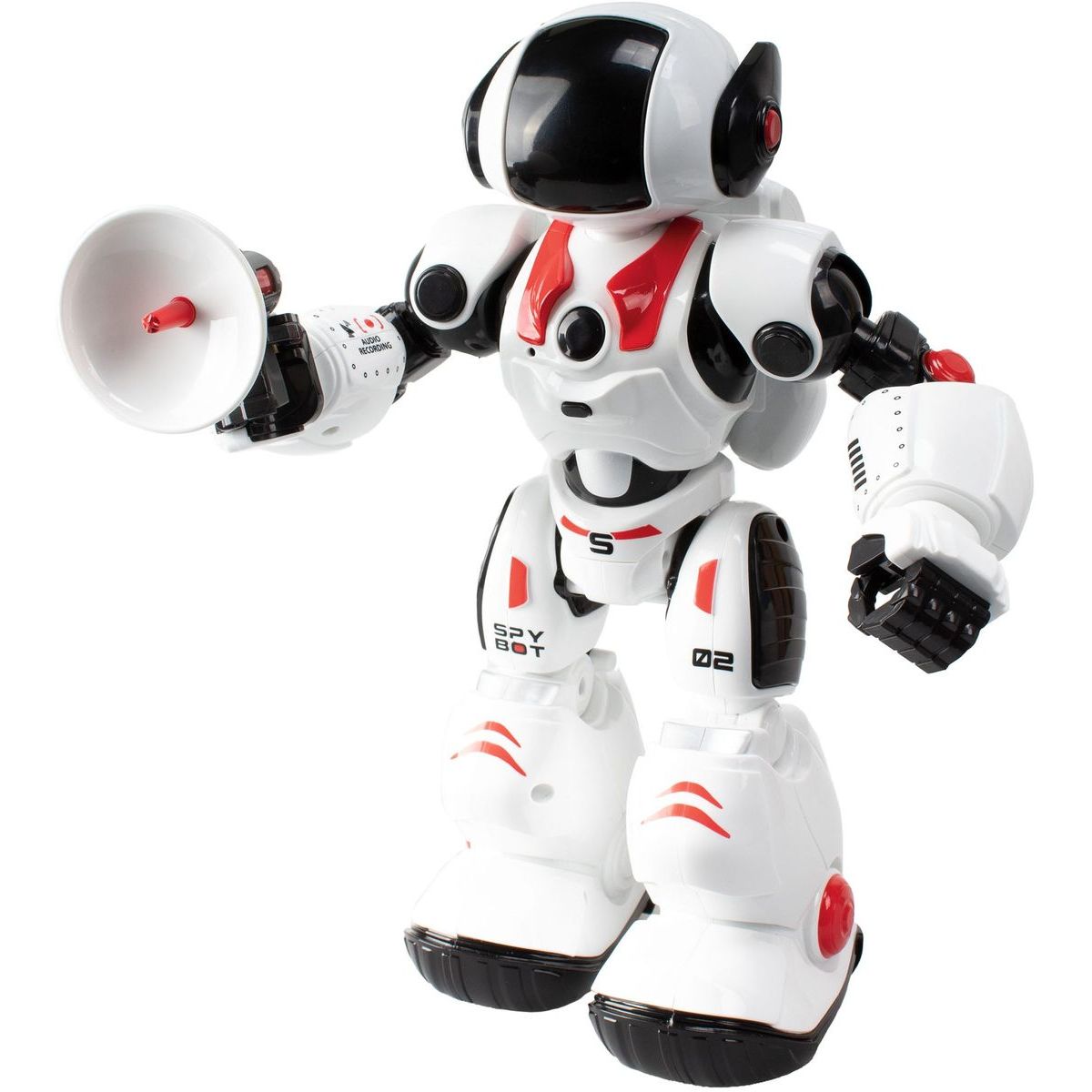 Robot Zigybot James, špion, programovací, 20 funkcí, 27 cm