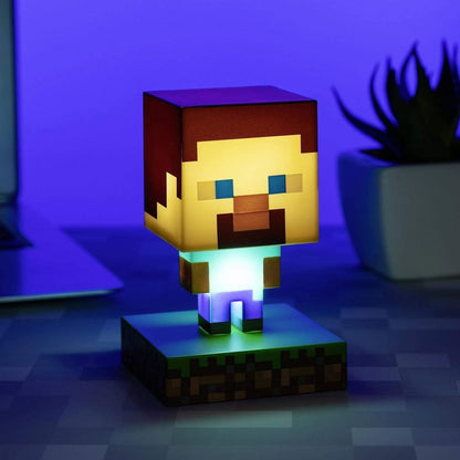 Epee Lampa Minecraft Steve