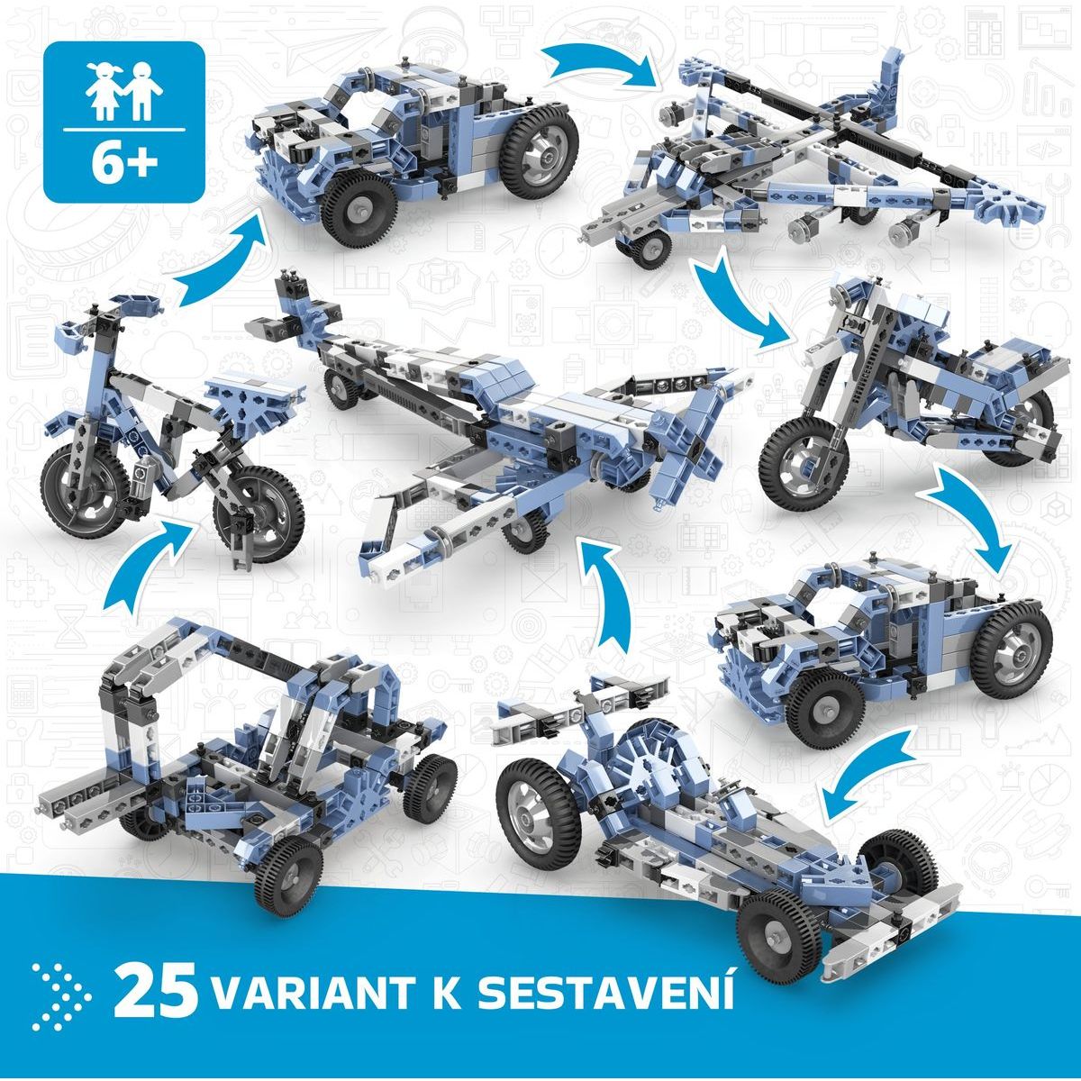 Engino Creative Builder 25 modelů