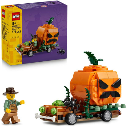 LEGO® Iconic 40822 Pick-up s halloweenskými dýněmi