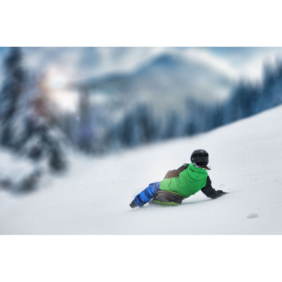 Plastkon Skiboby Skidrifter mystic zelené