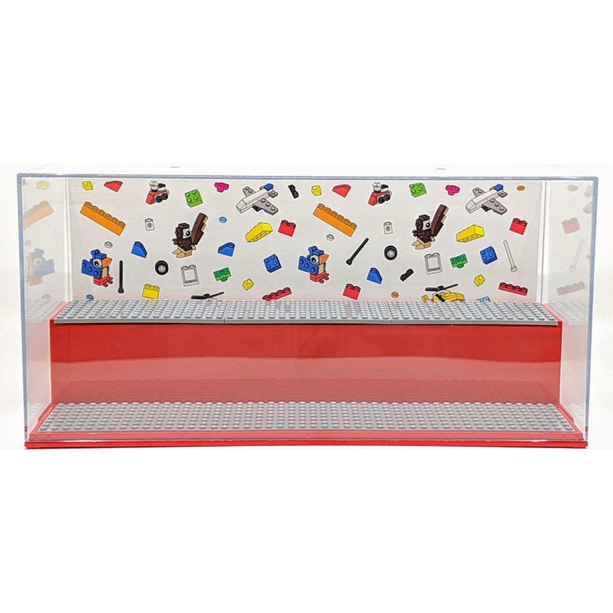LEGO® Iconic herní a sběratelská skříňka červená