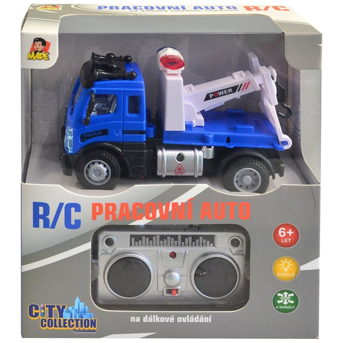 MaDe Pracovní auto na dálkové ovládání