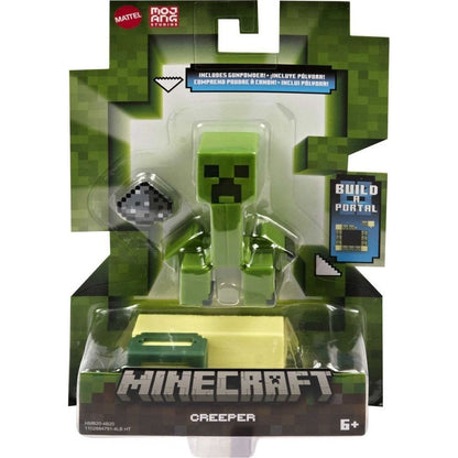 Mattel Minecraft 8 cm figurka Build a Portal Creeper