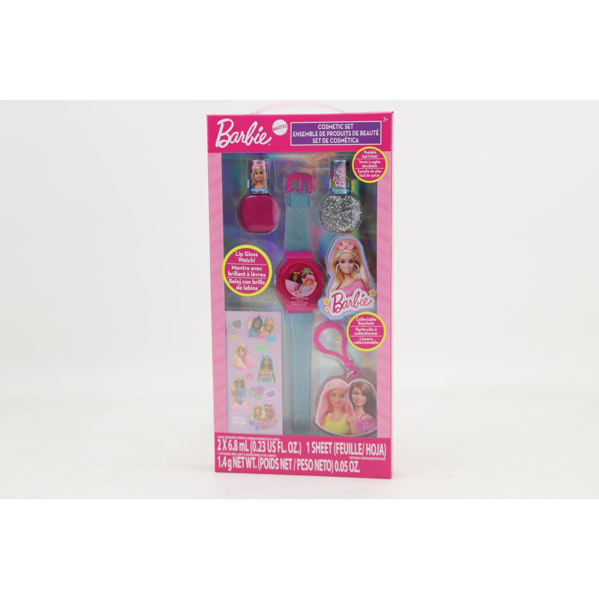 Alltoys Kosmetická sada s rtěnkou a lakem na nehty Barbie