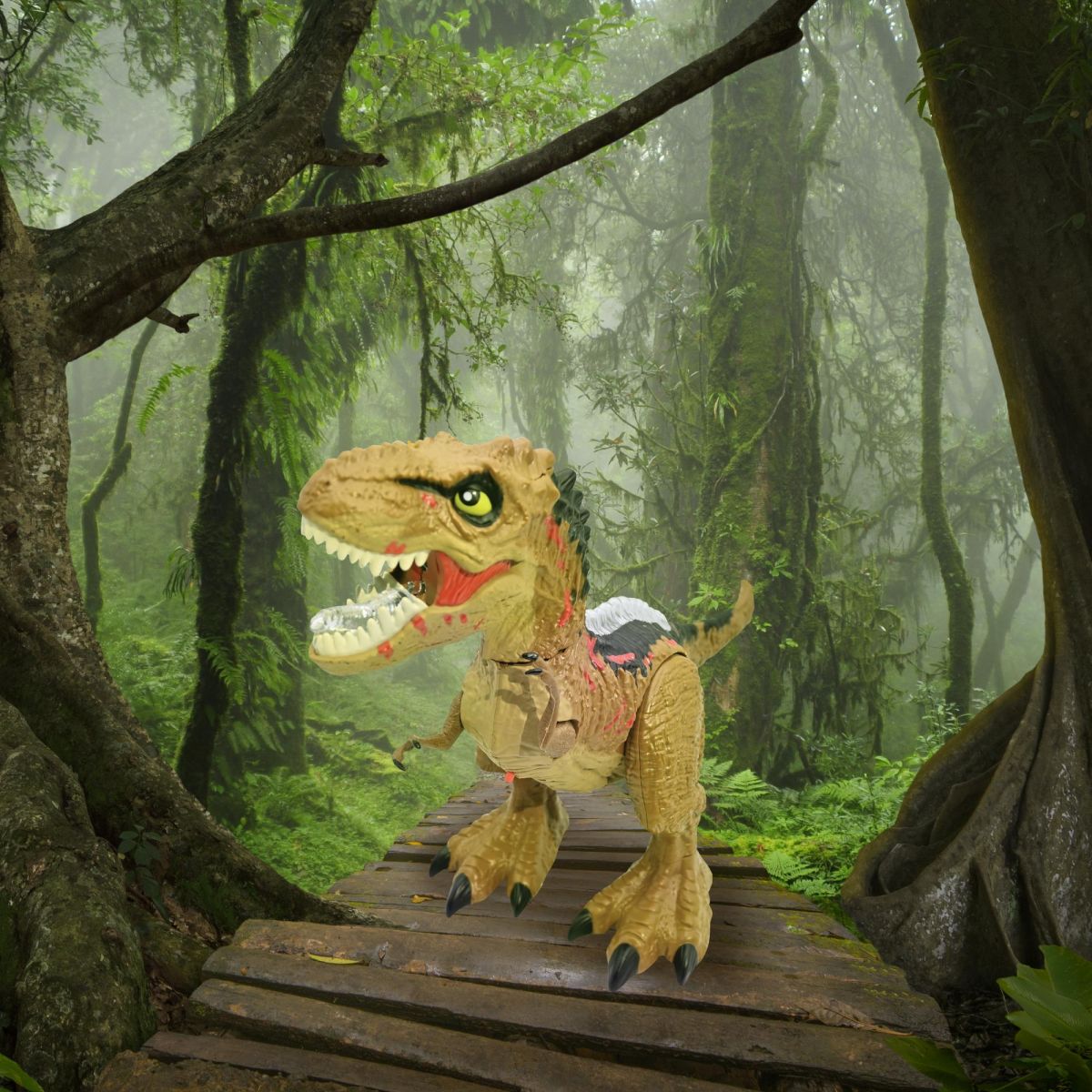 Lexibook T-Rex na dálkové ovládání s kouřovými efekty